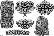 Celtic Tattoo Designs Sheet 170